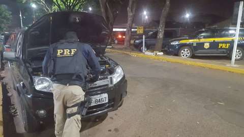 PRF intercepta Ecosport e Strada roubados que seguiam para o Paraguai