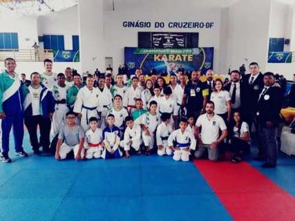 MS tem 48 atletas na 1ª etapa do Campeonato Nacional de Karatê 2019