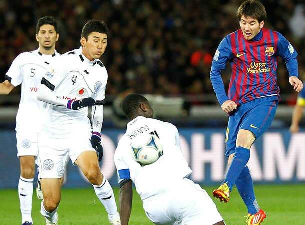  Barcelona goleia time do Qatar e enfrenta o Santos domingo no Mundial