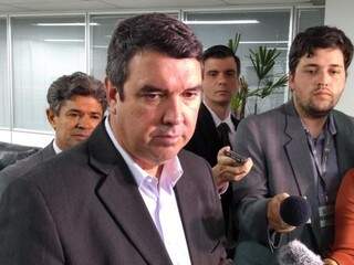 Secretário de Estado de Governo, Eduardo Riedel, em entrevista (Foto: Leonardo Rocha)