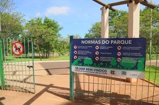 Com 119 hectares, Parque das Nações é o maior de Campo Grande. (Foto: Fernando Antunes)