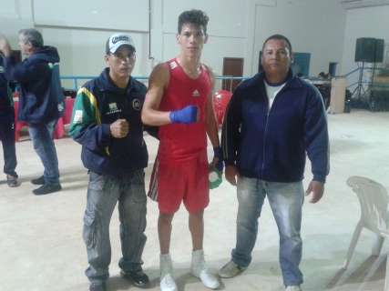 Pugilista de MS é semifinalista no campeonato brasileiro de boxe