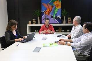 Candidato a governador do PSOL encerra a primeira série de entrevistas do Campo Grande News (Foto: Marcelo Victor)