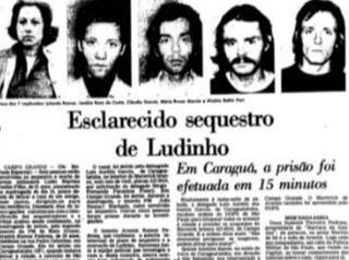 Reportagem do jornal Folha de São Paulo, de  27 de setembro de 1976, sobre um dos casos que também teve a Pedreira como cenário.