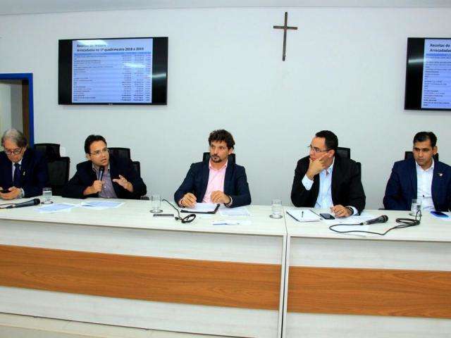 Em presta&ccedil;&atilde;o de contas, secret&aacute;rio diz que per&iacute;odo &eacute; o pior em arrecada&ccedil;&atilde;o