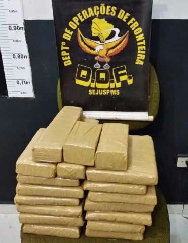 Jovem de MT &eacute; preso ao ser flagrado transportando drogas em &ocirc;nibus