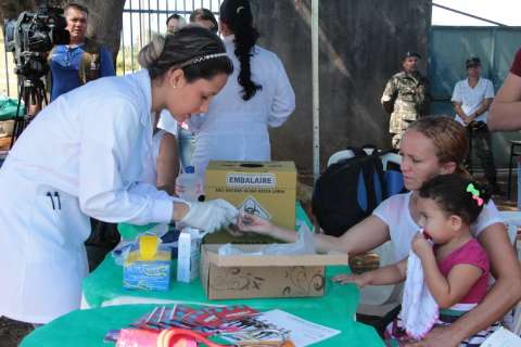 Ação Social no bairro Nova Lima realiza mais de 350 atendimentos