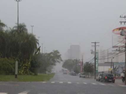Semana será de chuvas e temperaturas amenas em Mato Grosso do Sul 