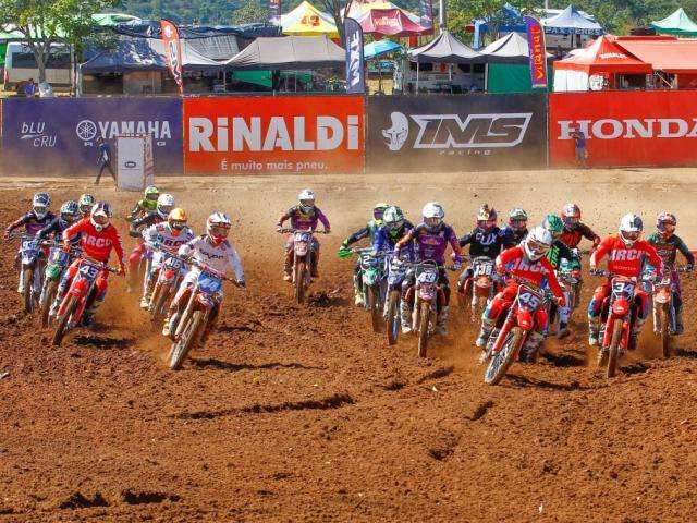 Tr&ecirc;s provas abrem etapa do Brasileiro de motocross s&aacute;bado no interior de MS