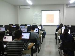 Sala de aula de informática Inovare MS - (Foto Divulgação)