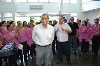 Governador destaca a união dos servidores nos trabalho do governo estadual (Foto: Pedro Peralta)