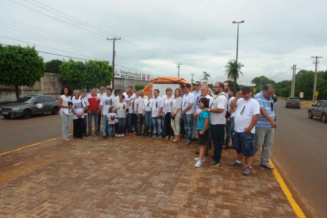 Em manifesta&ccedil;&atilde;o, jornalistas cobram puni&ccedil;&atilde;o pela morte de Paulo Rocaro 