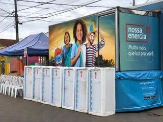 Sorteio de geladeiras será realizado no sábado na Praça da Liberdade. (Foto: Divulgação)