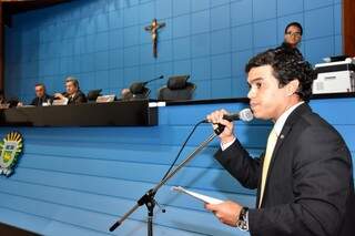 Beto Pereira (PSDB), líder do bloco tucano. (Foto: Assessoria/ALMS)