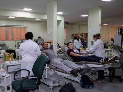 Campanha no inverno tenta amenizar queda de 80% nas doações de sangue