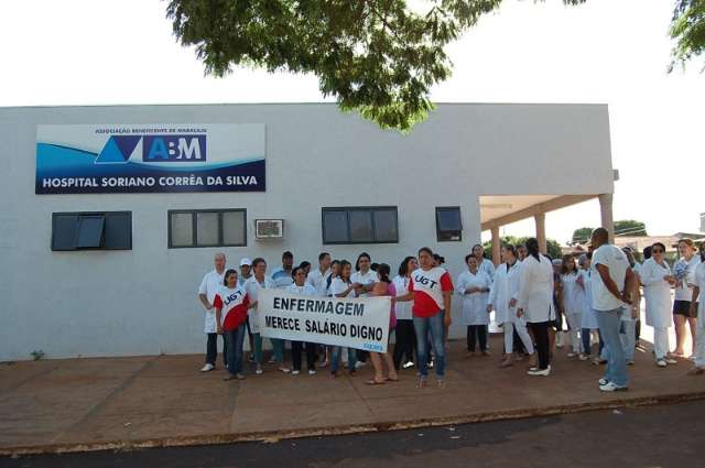 Sem pagamento do 13&ordm;, enfermeiros anunciam paralisa&ccedil;&atilde;o em Maracaju 