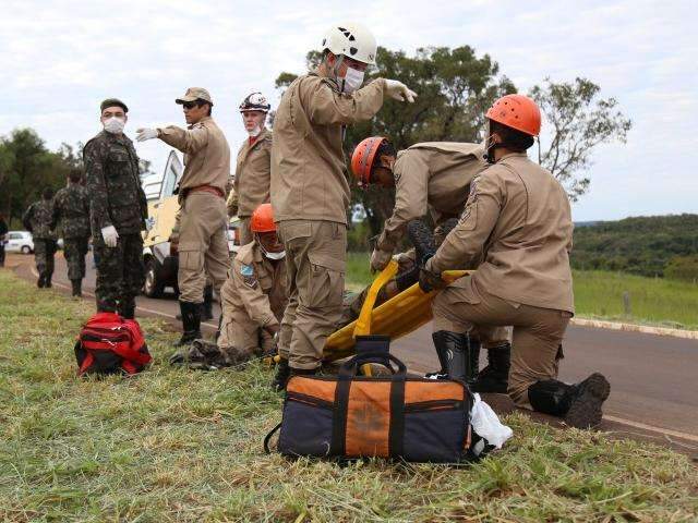 Cabo sofreu fratura na coluna e aguarda transfer&ecirc;ncia para o Hospital Militar 