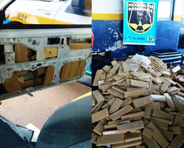 Homem diz que receberia R$ 2 mil para traficar 655 kg de maconha