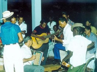 Turma de músicos do bolicho.