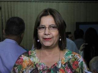 Prefeita de Novo Horizonte do Sul, Nilza Ramos. (Foto: Marina Pacheco)
