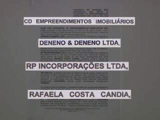 Reportagem de emissora de Campinas mostra empresas com nome da filha do ex-prefeito.