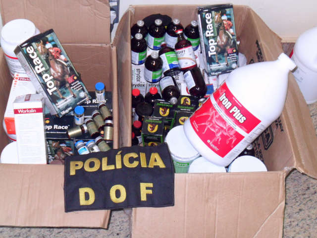  Homem &eacute; preso em Ponta Por&atilde; com medicamento veterin&aacute;rio contrabandeado