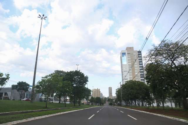 Domingo ser&aacute; de tempo quente e chuvas isoladas em todo o MS