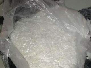 Produto encontrado pela PRF potencializa efeito da cocaína (Foto: PRF)