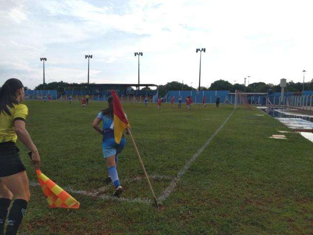 Goleada de 15 a 1 marca rodada do Estadual de Futebol Feminino