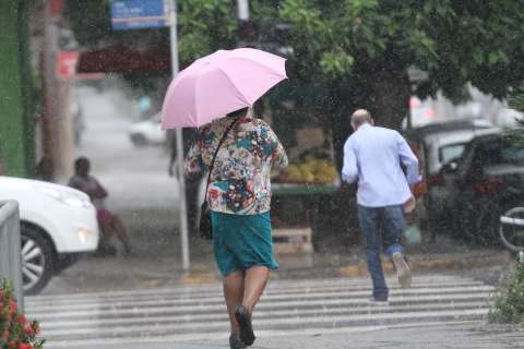 Mato Grosso do Sul está em alerta de chuvas intensas nesta segunda