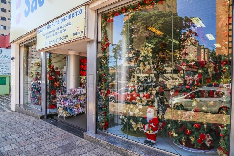 Comércio local tem expectativa do melhor Natal dos últimos anos