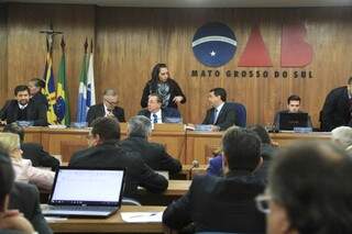 OAB-MS monta comissão que irá promover debates sobre reforma política (Foto: Marcos Ermínio - Arquivo)