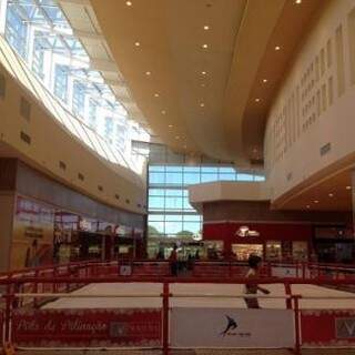 No Shopping Norte Sul Plaza, patinar no gelo custa R$ 25,00 por 30 minutos. (Foto: Assessoria de Comunicação) 