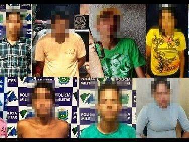 Opera&ccedil;&atilde;o apreende drogas, armas e prende 16 foragidos da pol&iacute;cia