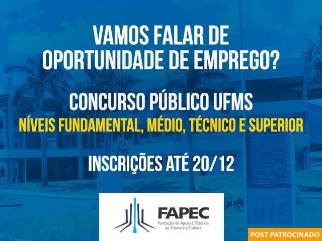 Vamos falar de oportunidade de emprego?