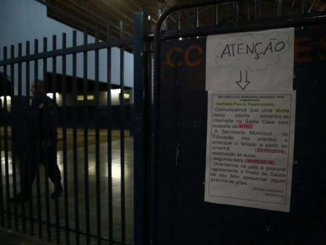 Manual da Prefeitura prev&ecirc; isolamento de alunos com sintomas de gripe