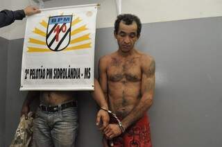 Reginaldo foi preso na na última sexta-feira em Sidrolândia. (Foto: Rafael Brites/Região News)