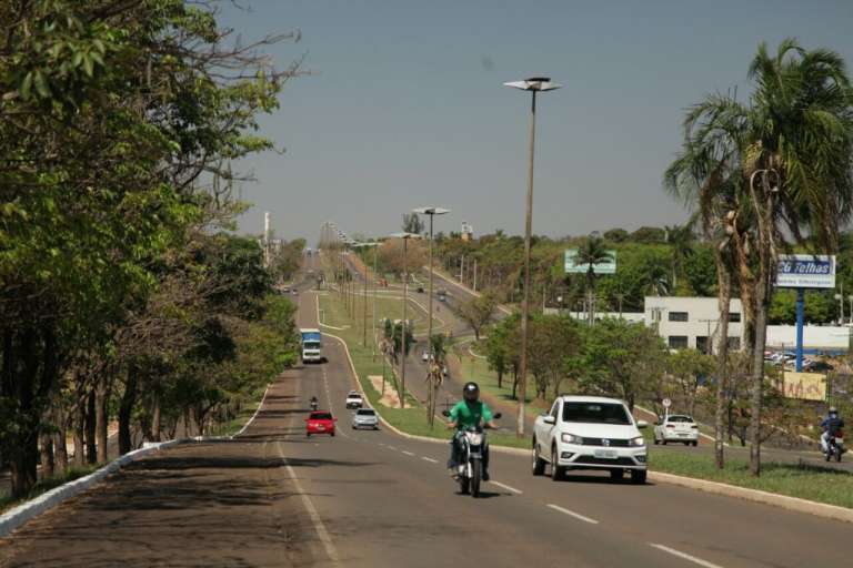 Avenida Gury Marques, onde está prevista implantação de corredor de ônibus. (Foto: João Paulo Gonçalves).