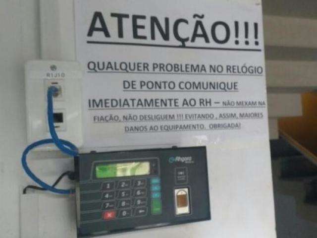 Estado prorroga aluguel de ponto eletr&ocirc;nico para controlar frequ&ecirc;ncia