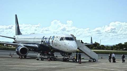 Azul terá voos entre Corumbá e Campinas a partir de segunda-feira