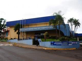 Câmara Municipal de Campo Grande. (Foto: Paulo Francis).