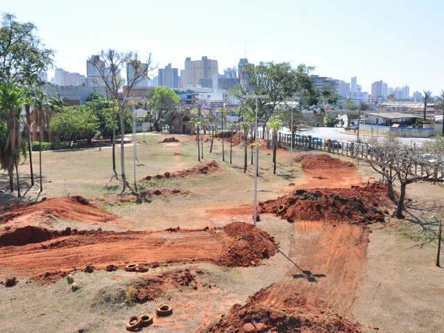  Em obras, Pra&ccedil;a  Aquidauana vai virar lanch&oacute;dromo a partir de segunda-feira