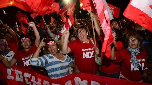 Resultado parcial indica derrota de Evo Morales em referendo de reelei&ccedil;&atilde;o