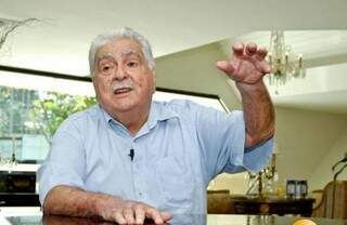 Ex-governador Pedro Pedrossian internado com fratura na coluna em SP pode receber alta até o final desta semana (Foto: Arquivo)