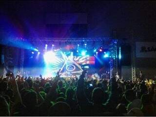Show do DJ PV em Florianópolis. (Foto: Facebook)