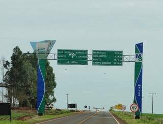 Obras na rodovia MS-164 na região de Maracaju vão melhorar os acessos para diversos municípios do sul do Estado (Foto: Agesul/Divulgação)