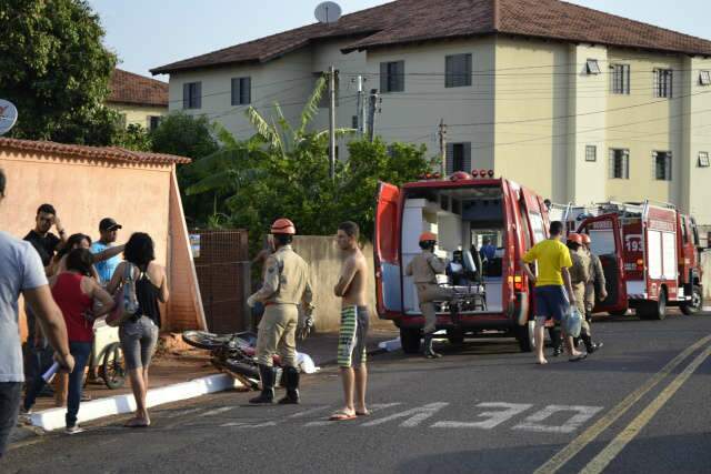 Motociclista morre ao bater em muro no bairro Coronel Antonino
