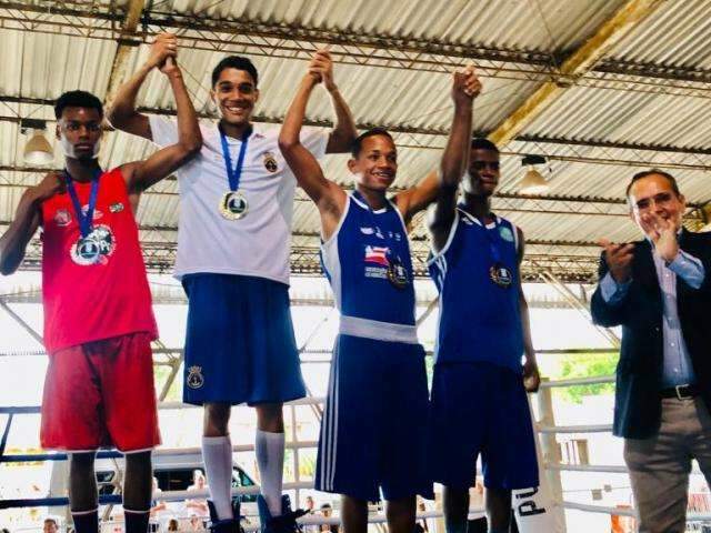 Sele&ccedil;&atilde;o de MS termina Brasileiro de Boxe Juvenil em 3&ordm; lugar