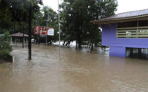 Rio Taquari sobe 10 cm em Coxim; choveu o dia todo
