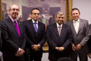 Parlamentares se reuniram com ministro. (Foto: Divulgação)